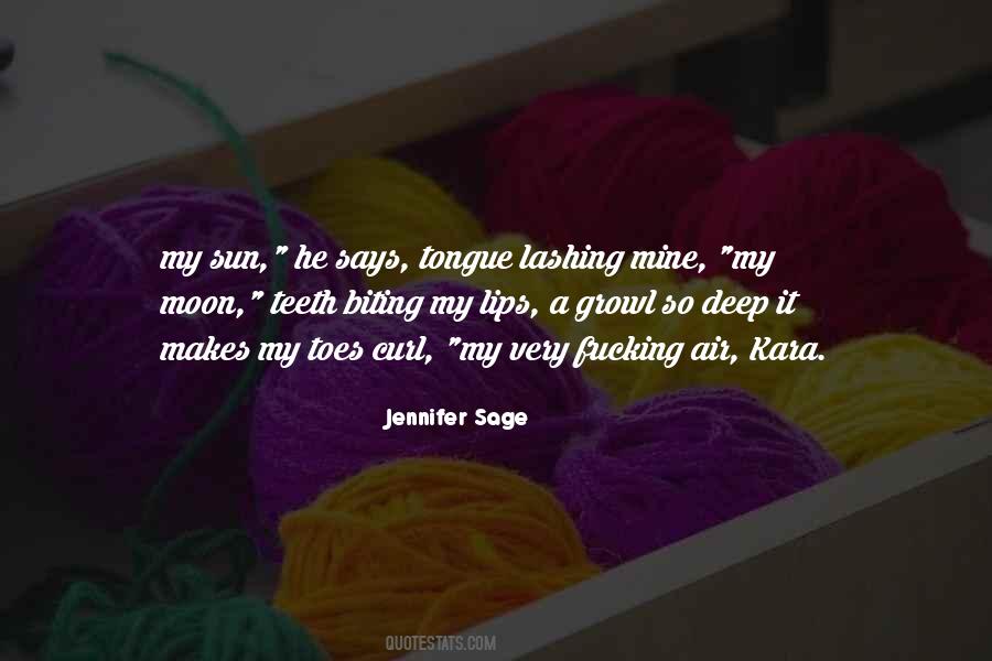 Jennifer Sage Quotes #1055254