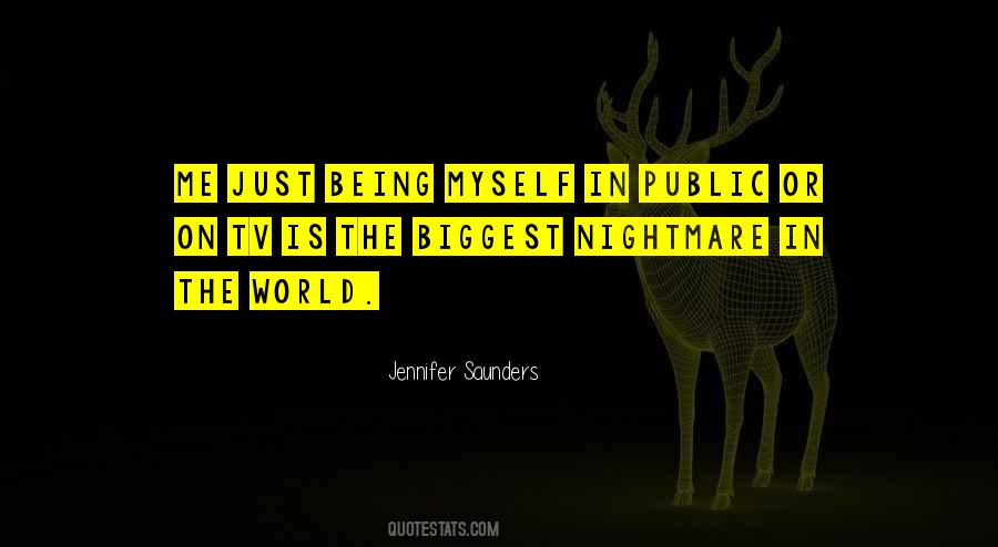 Jennifer Saunders Quotes #1436487