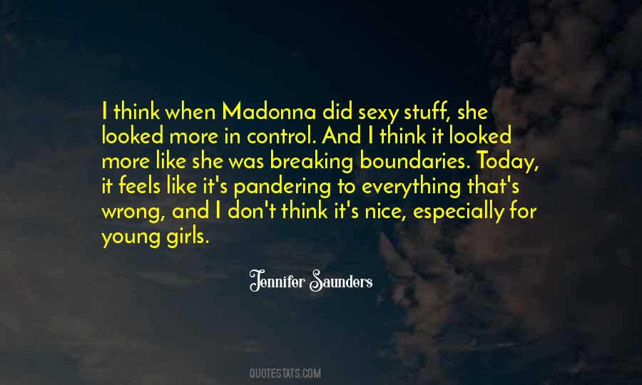 Jennifer Saunders Quotes #1852049