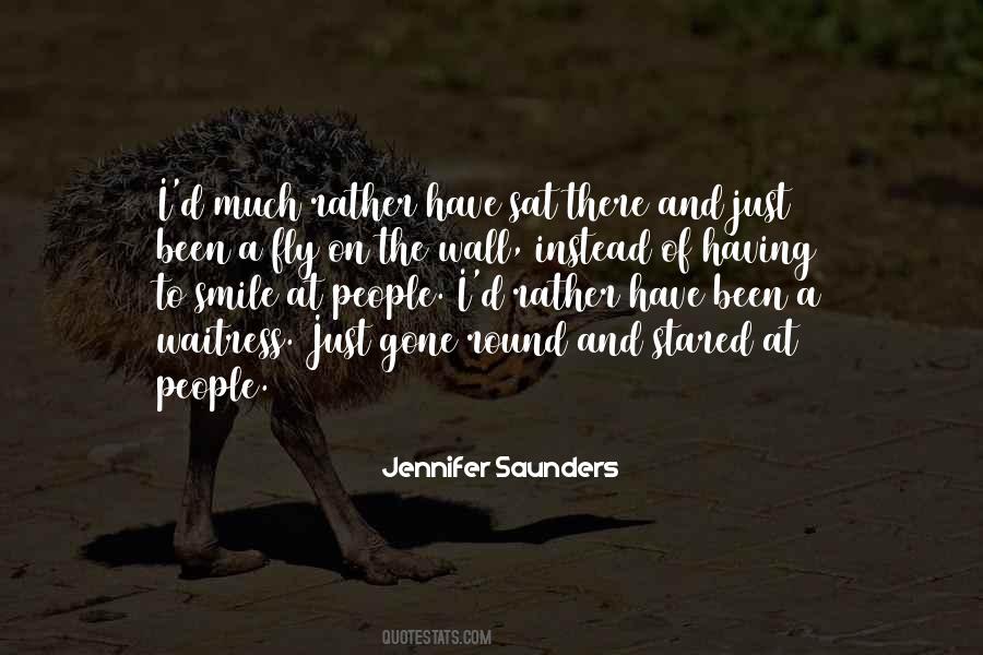 Jennifer Saunders Quotes #689568