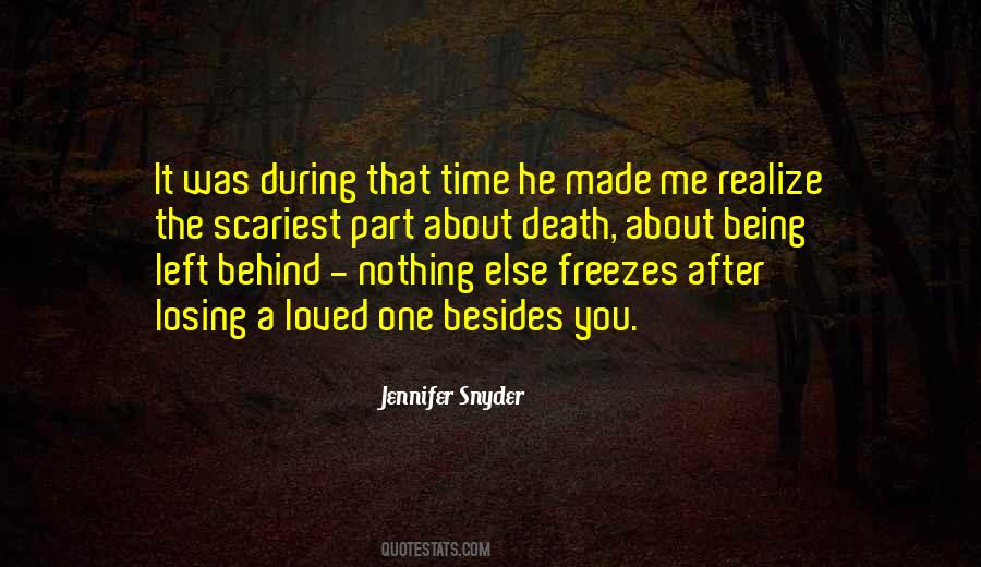 Jennifer Snyder Quotes #497965