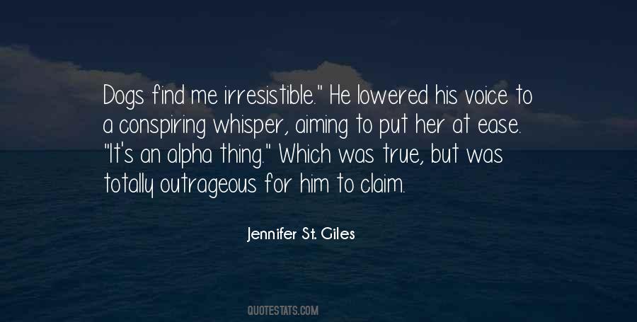 Jennifer St. Giles Quotes #430843