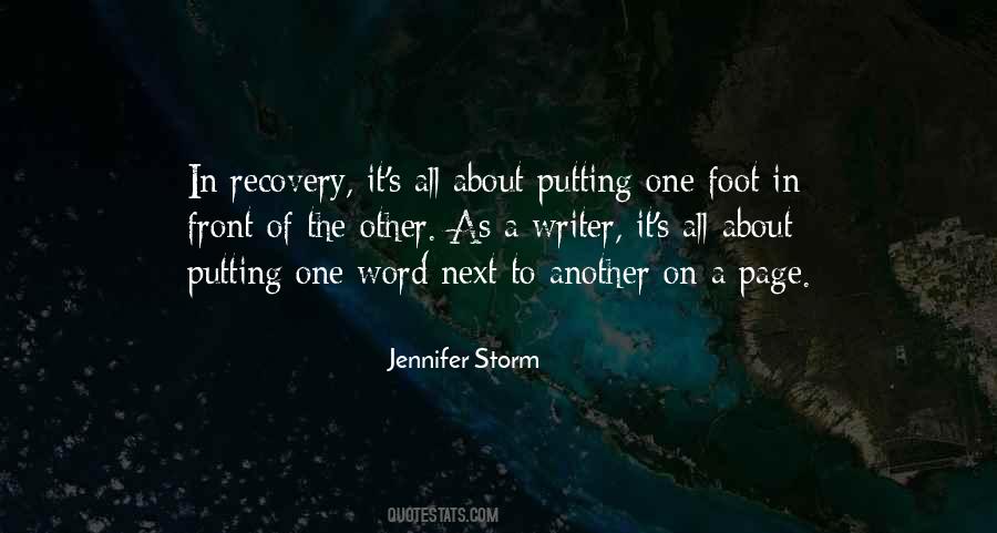 Jennifer Storm Quotes #1344674