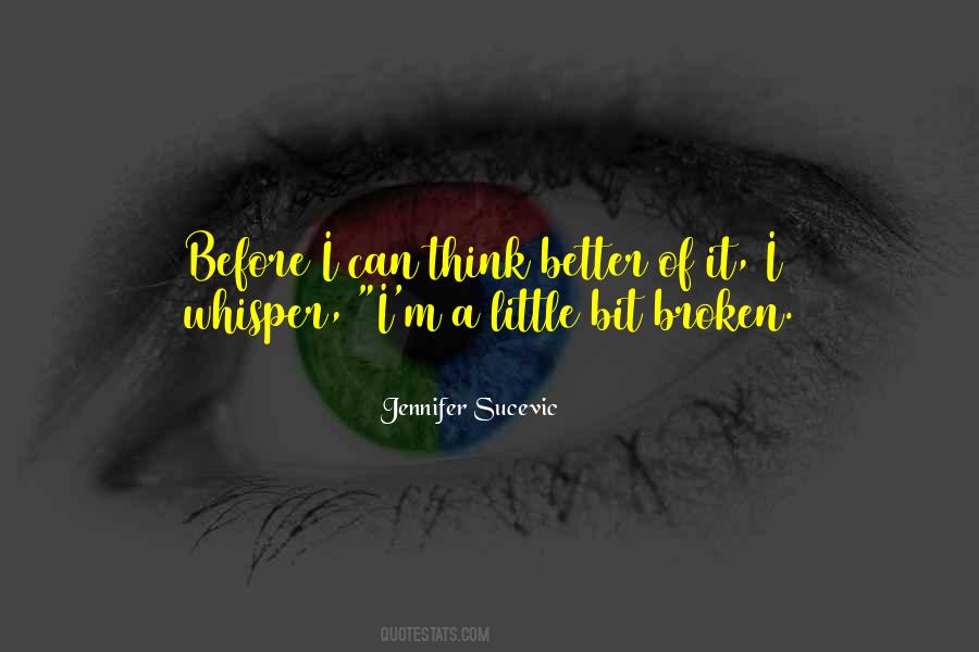 Jennifer Sucevic Quotes #1248311