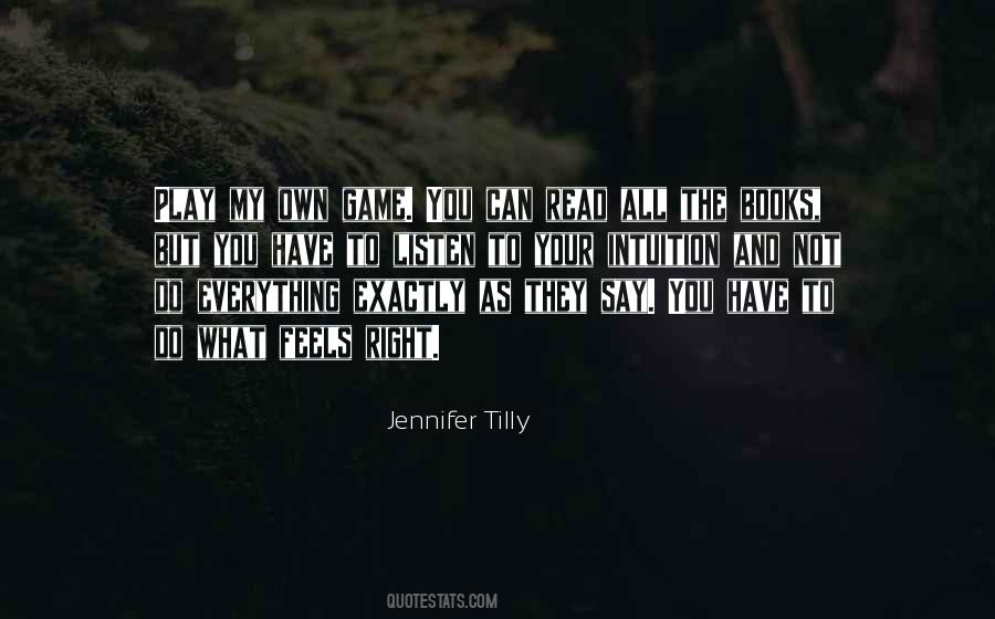Jennifer Tilly Quotes #881479