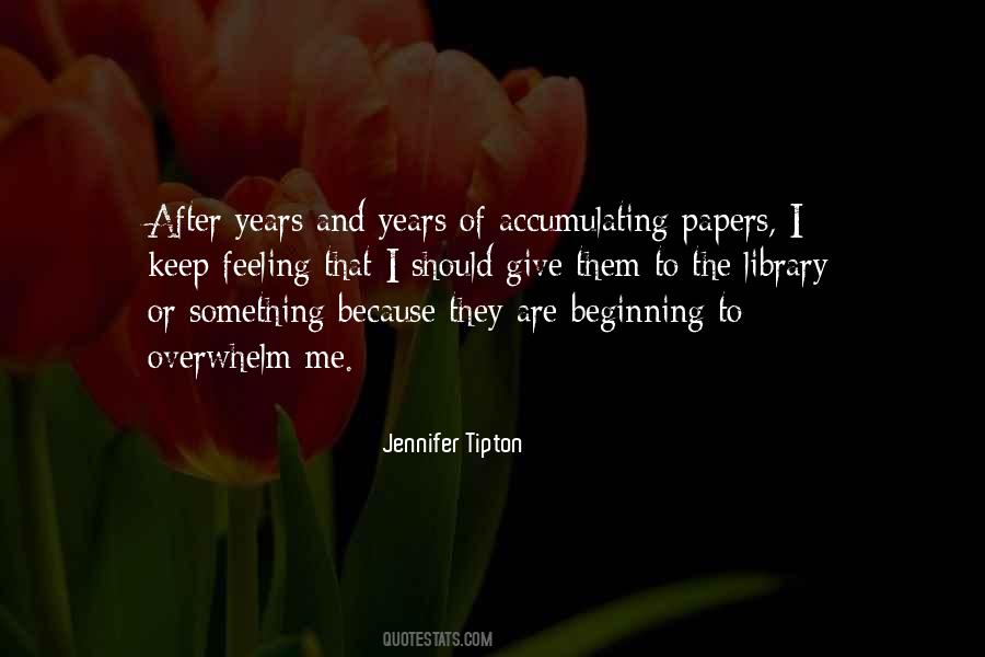 Jennifer Tipton Quotes #31901