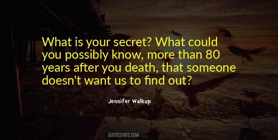Jennifer Walkup Quotes #568194