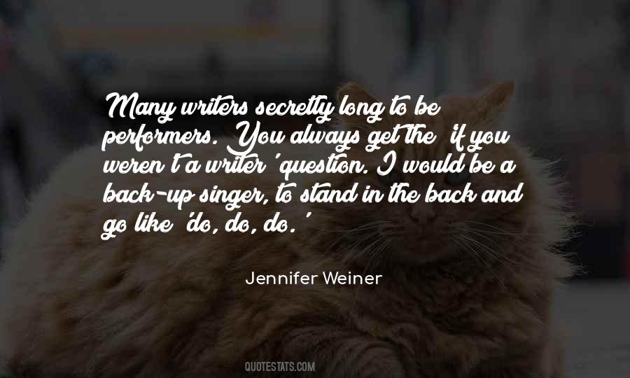 Jennifer Weiner Quotes #725647