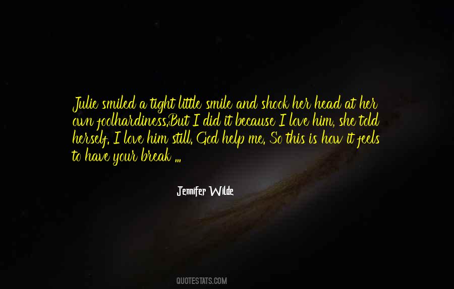 Jennifer Wilde Quotes #76918