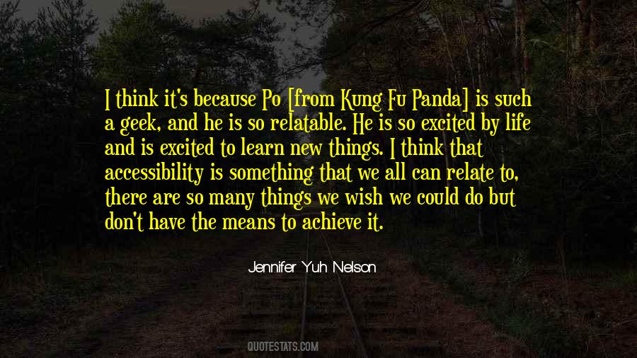 Jennifer Yuh Nelson Quotes #1326622
