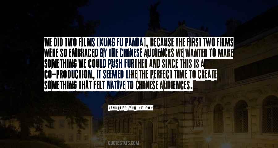 Jennifer Yuh Nelson Quotes #416175