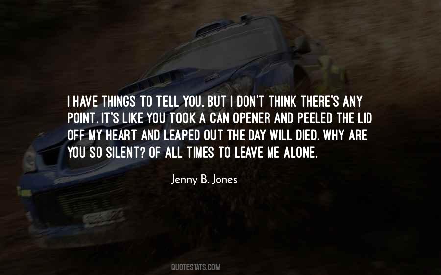 Jenny B. Jones Quotes #1081071