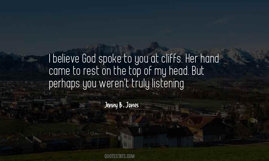 Jenny B. Jones Quotes #194781