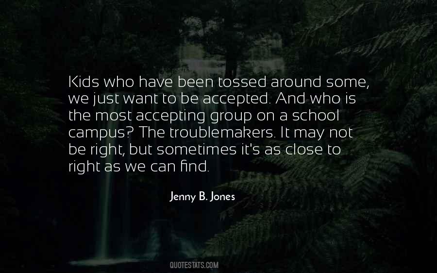 Jenny B. Jones Quotes #41215