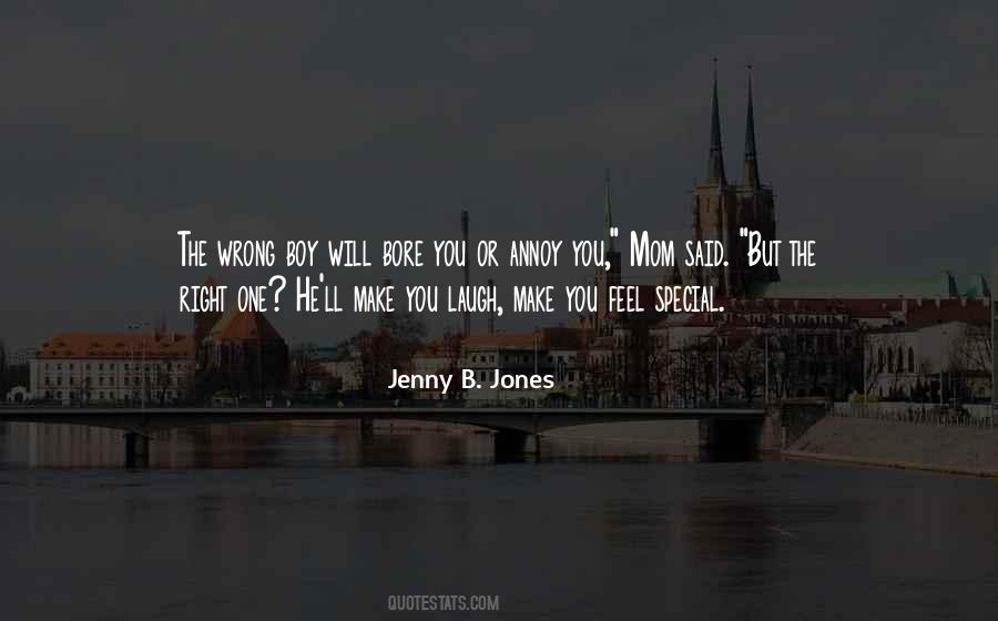 Jenny B. Jones Quotes #447039