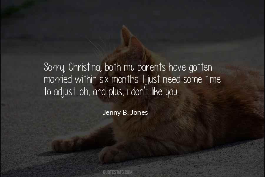 Jenny B. Jones Quotes #632267