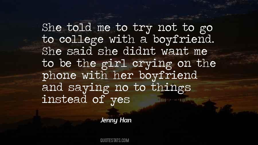 Jenny Han Quotes #570177