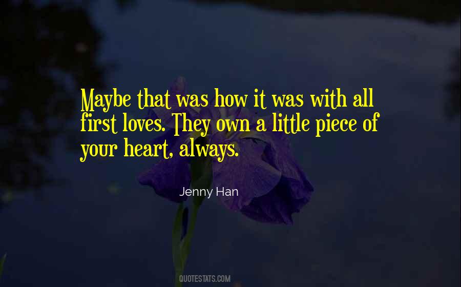 Jenny Han Quotes #63186