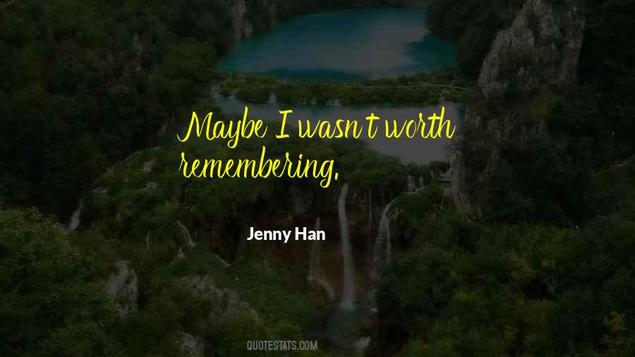 Jenny Han Quotes #972850