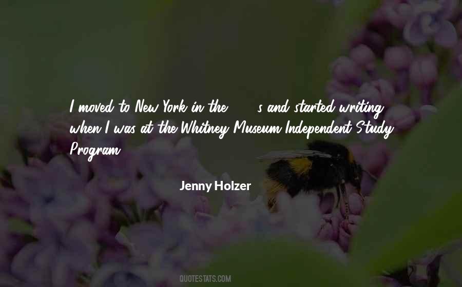 Jenny Holzer Quotes #1687936