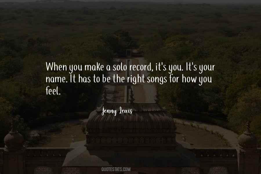 Jenny Lewis Quotes #1561203