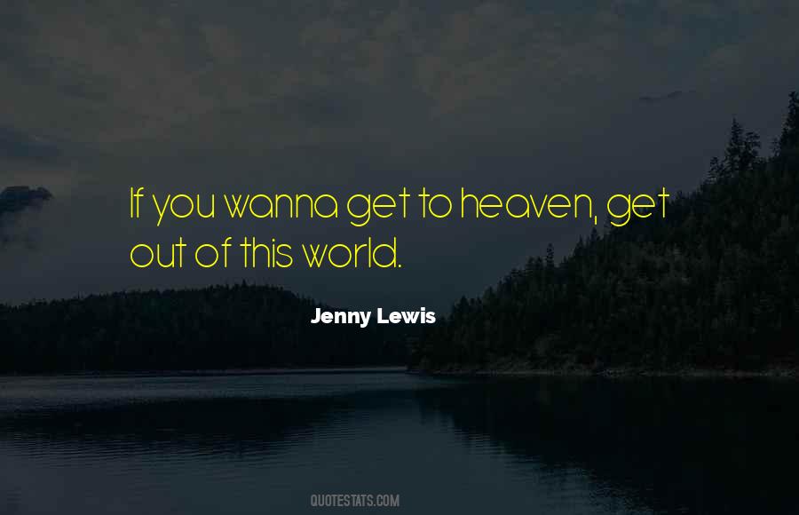 Jenny Lewis Quotes #1577466