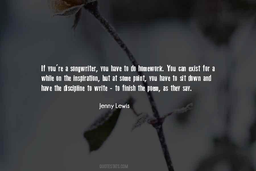 Jenny Lewis Quotes #190167