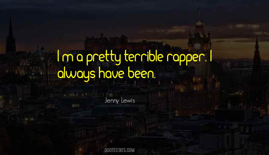 Jenny Lewis Quotes #869822