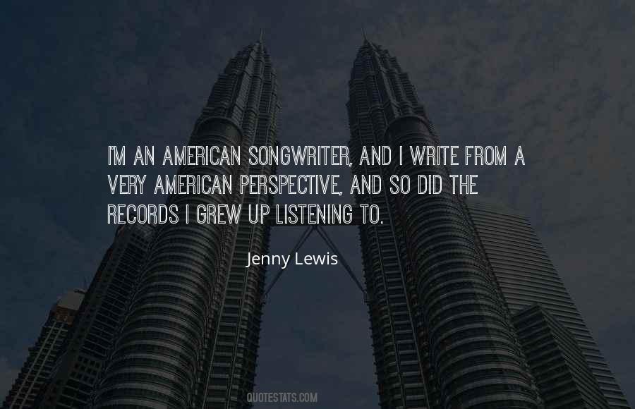 Jenny Lewis Quotes #87471