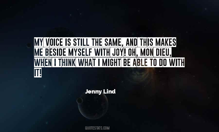 Jenny Lind Quotes #1667174