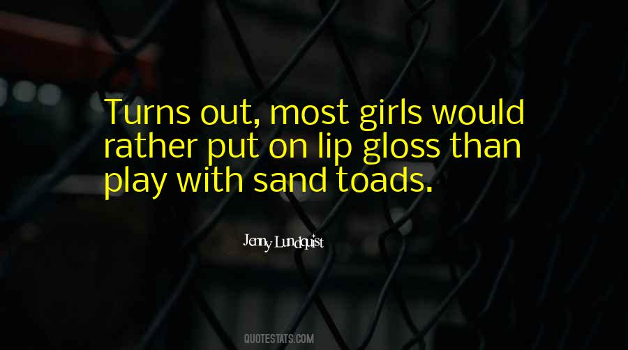 Jenny Lundquist Quotes #847427