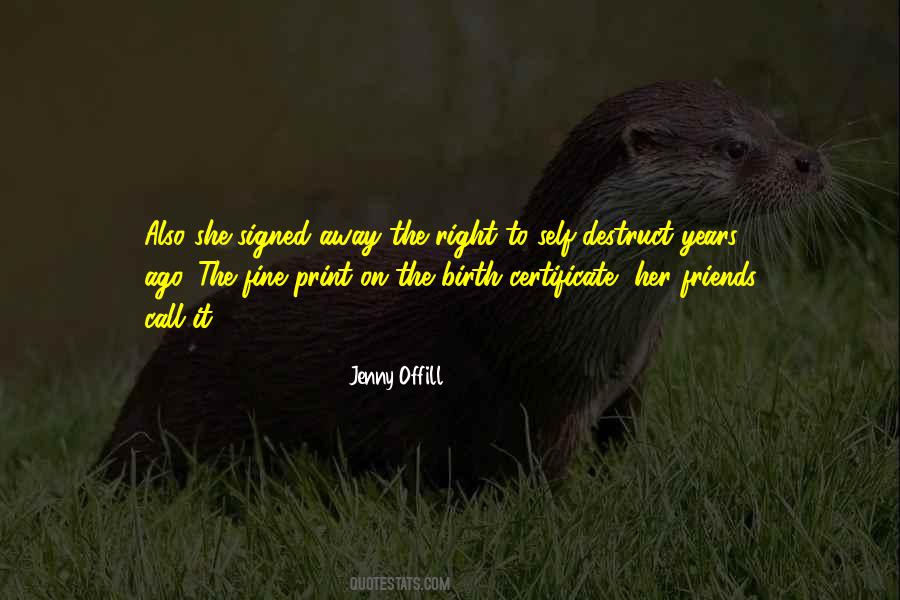 Jenny Offill Quotes #1314728