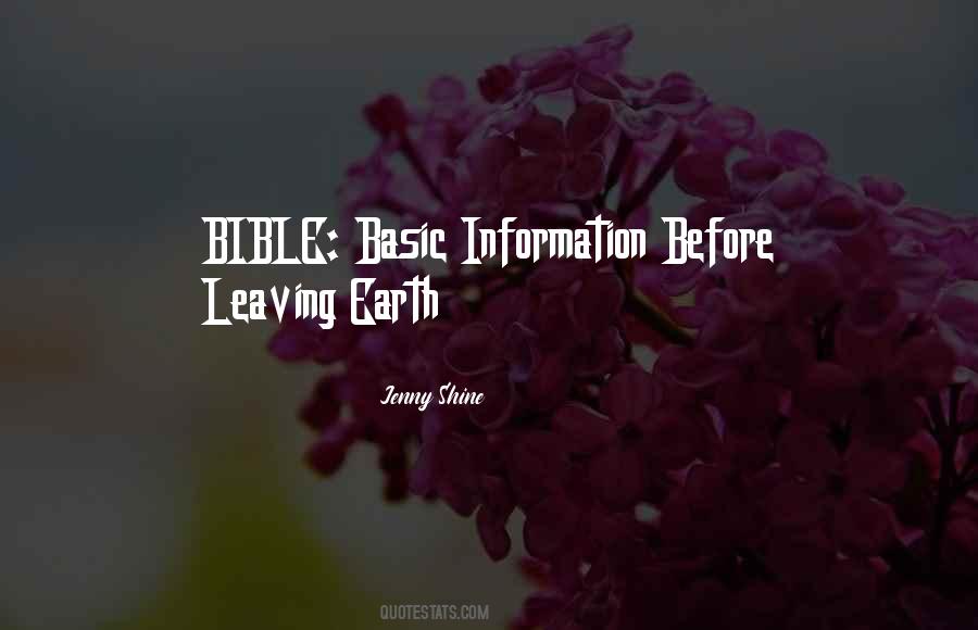 Jenny Shine Quotes #319226 Jenny Shine Quotes #319226