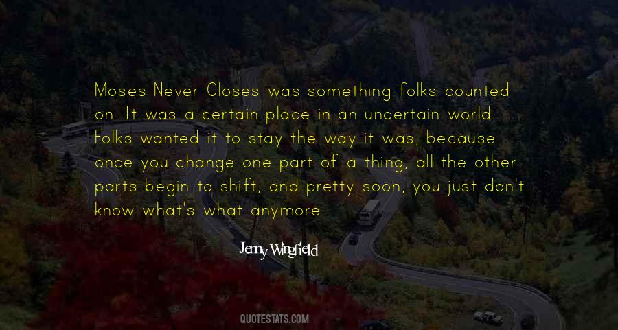 Jenny Wingfield Quotes #1230115 Jenny Wingfield Quotes #1230115