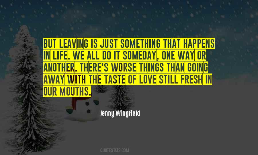 Jenny Wingfield Quotes #1817717 Jenny Wingfield Quotes #1817717