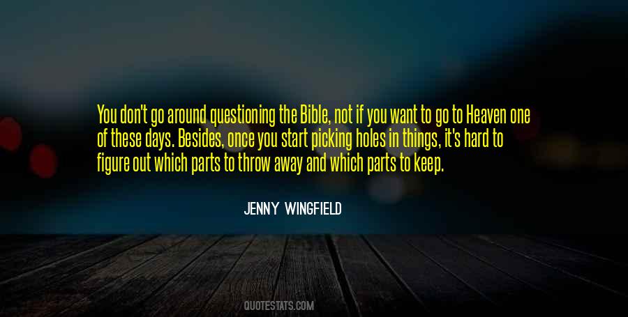 Jenny Wingfield Quotes #952643 Jenny Wingfield Quotes #952643