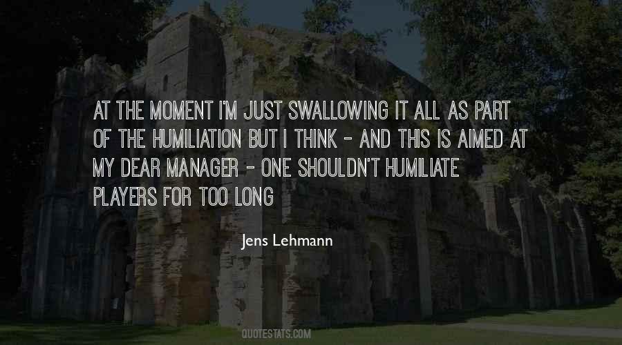Jens Lehmann Quotes #1183927