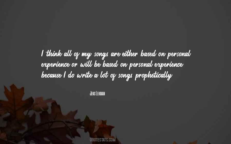 Jens Lekman Quotes #1330582