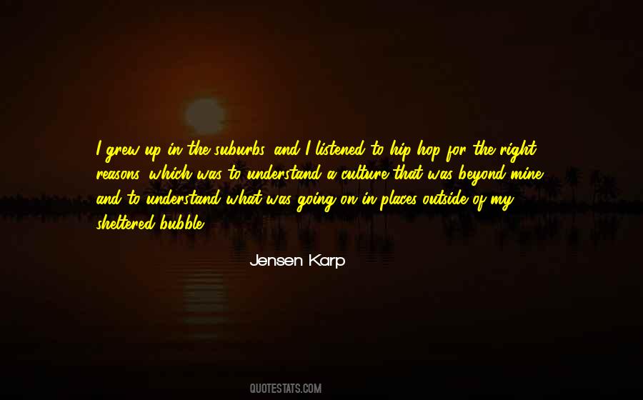 Jensen Karp Quotes #641559