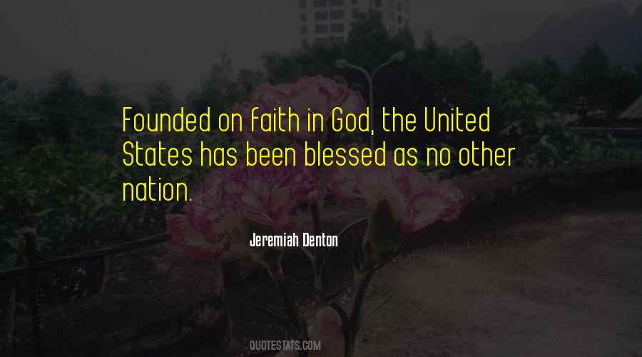 Jeremiah Denton Quotes #329284