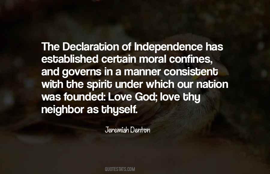 Jeremiah Denton Quotes #753615