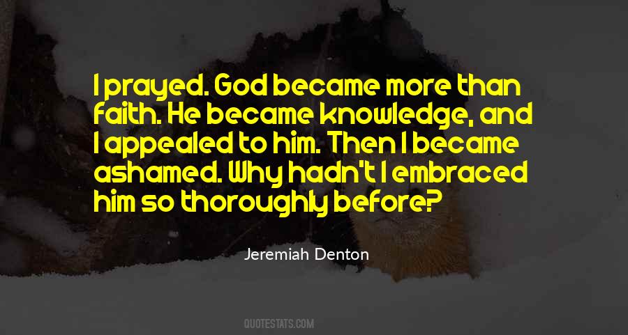 Jeremiah Denton Quotes #825502