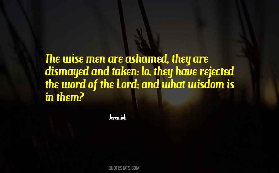 Jeremiah Quotes #1050621