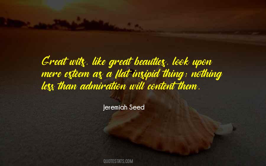 Jeremiah Seed Quotes #1624027