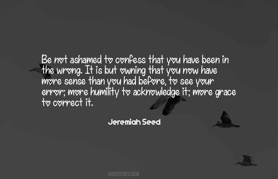 Jeremiah Seed Quotes #455516