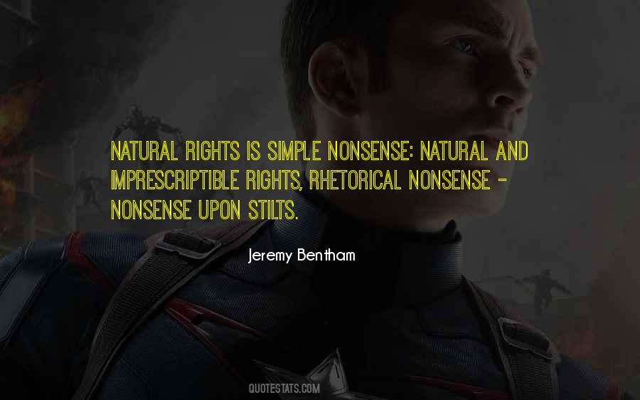 Jeremy Bentham Quotes #629871