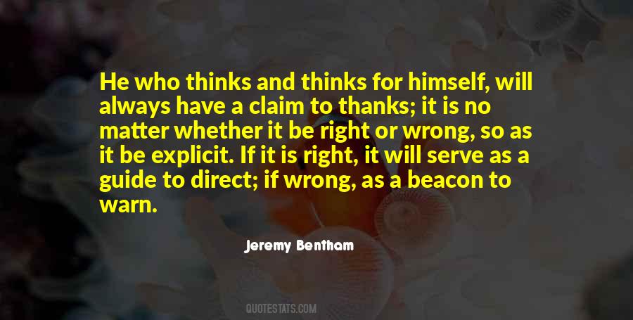 Jeremy Bentham Quotes #655923