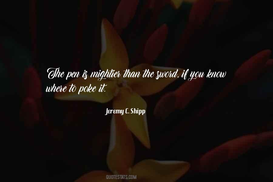 Jeremy C. Shipp Quotes #599526