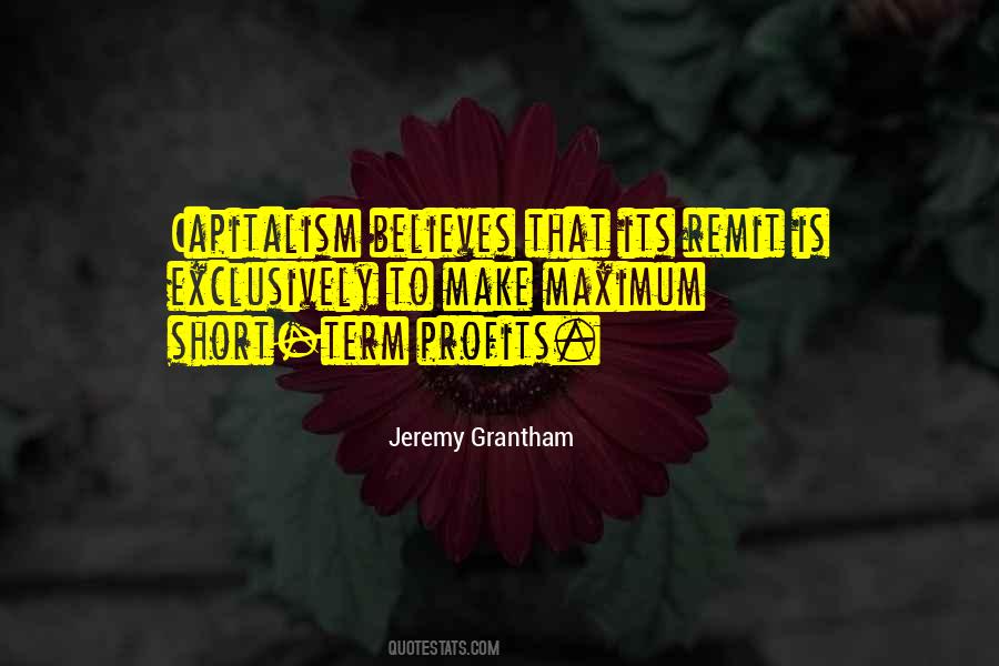 Jeremy Grantham Quotes #1052930