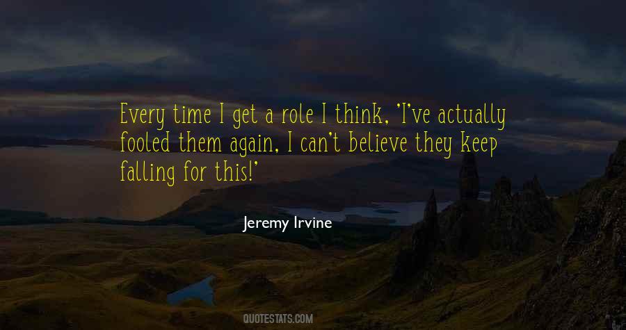 Jeremy Irvine Quotes #307904